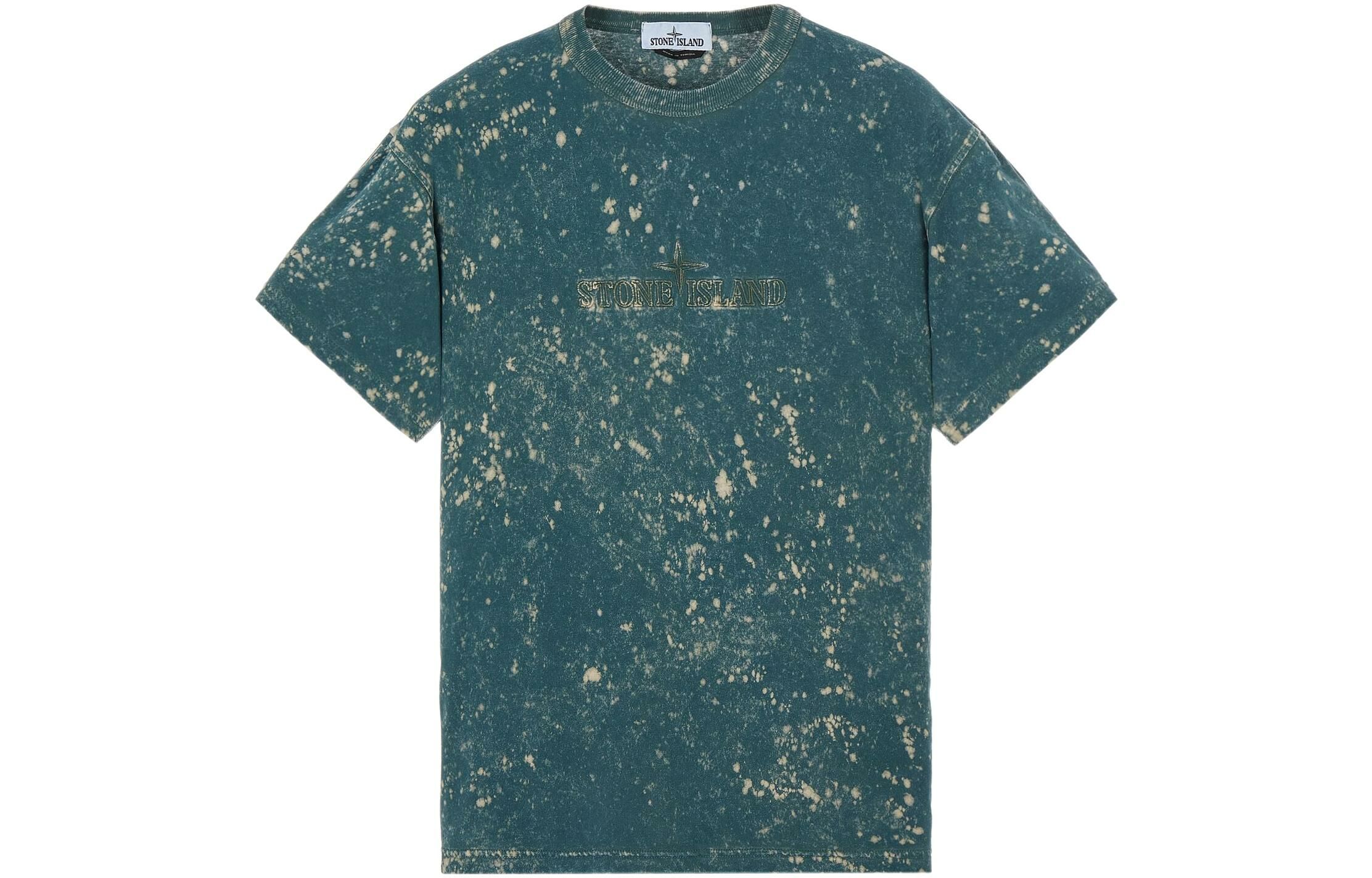 【代購】STONE ISLAND T-Shirts Men Blue Gray