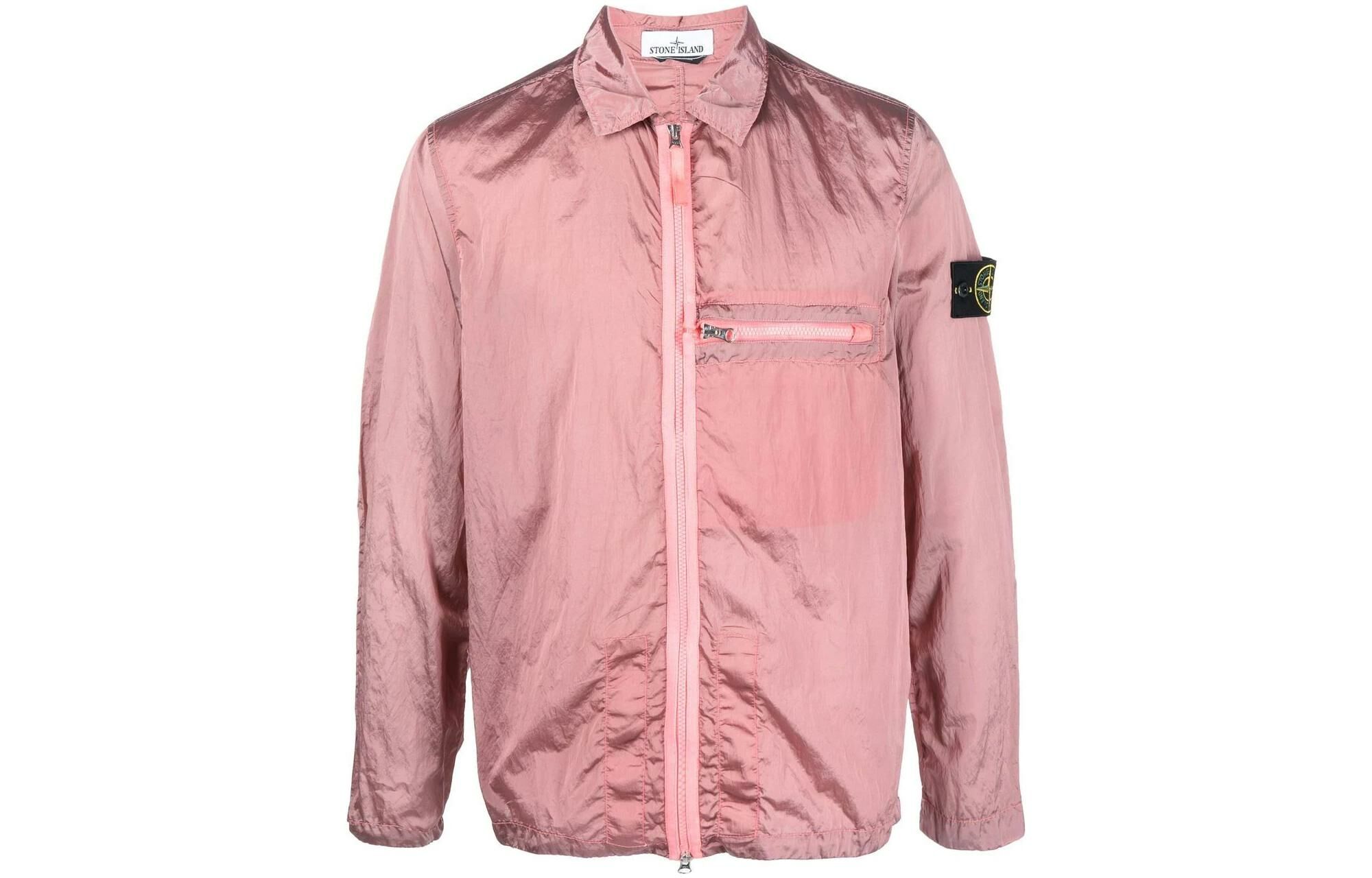【代購】STONE ISLAND SS23 Nylon Meta Jackets Coats Men's Pink
