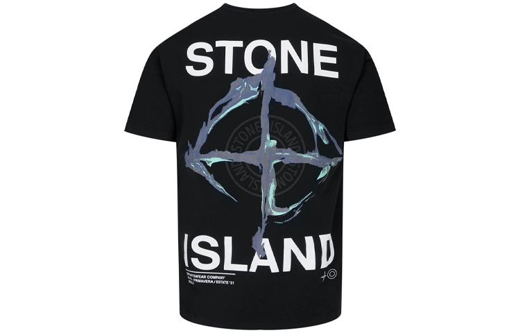 【代購】STONE ISLAND T-Shirt Men's Black