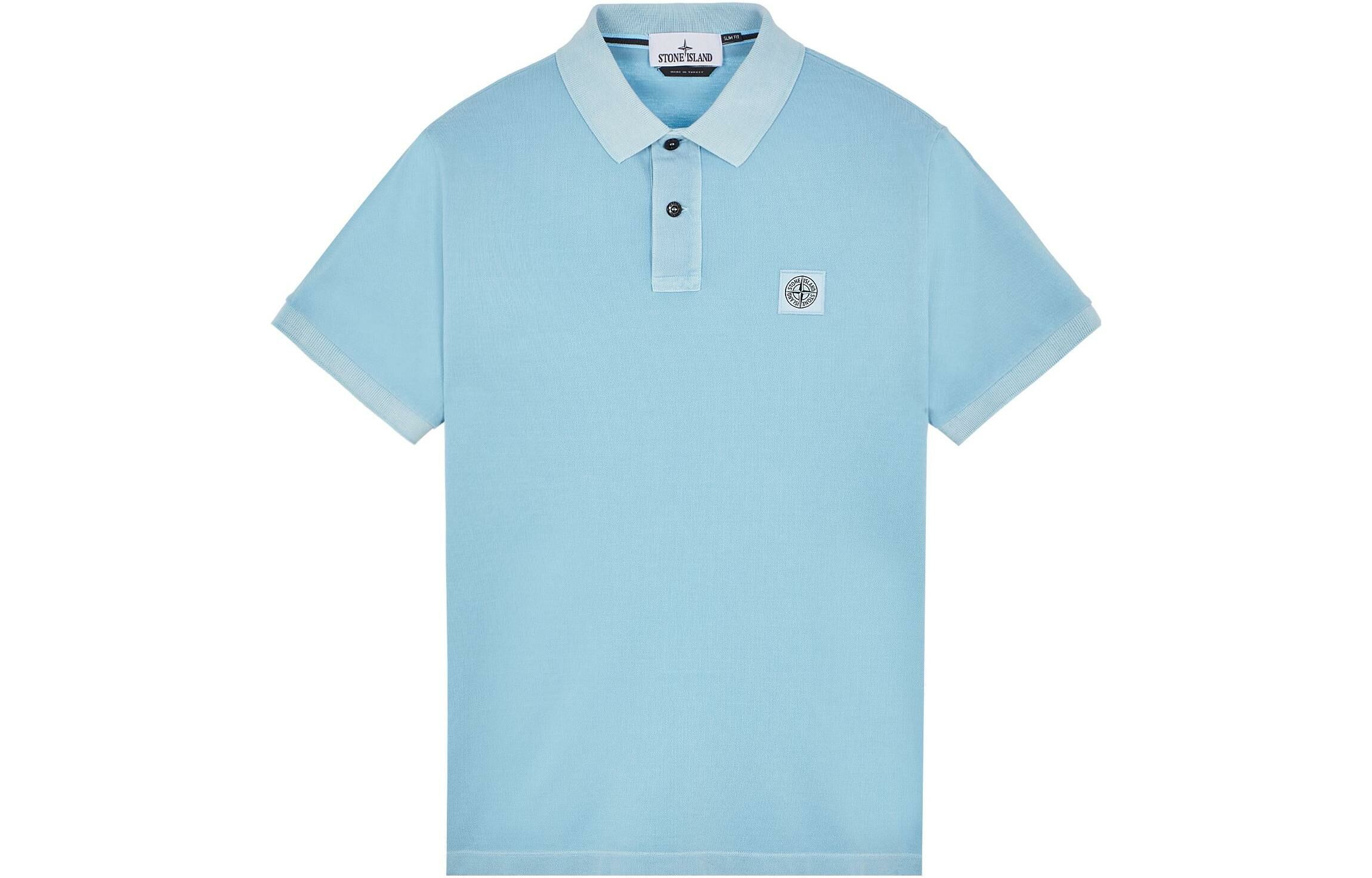 【代購】STONE ISLAND Logo-patch Polo Shirt
