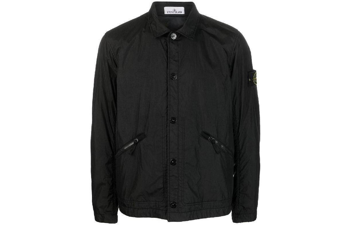 【代購】STONE ISLAND SS23 Jackets Coats Men's Black