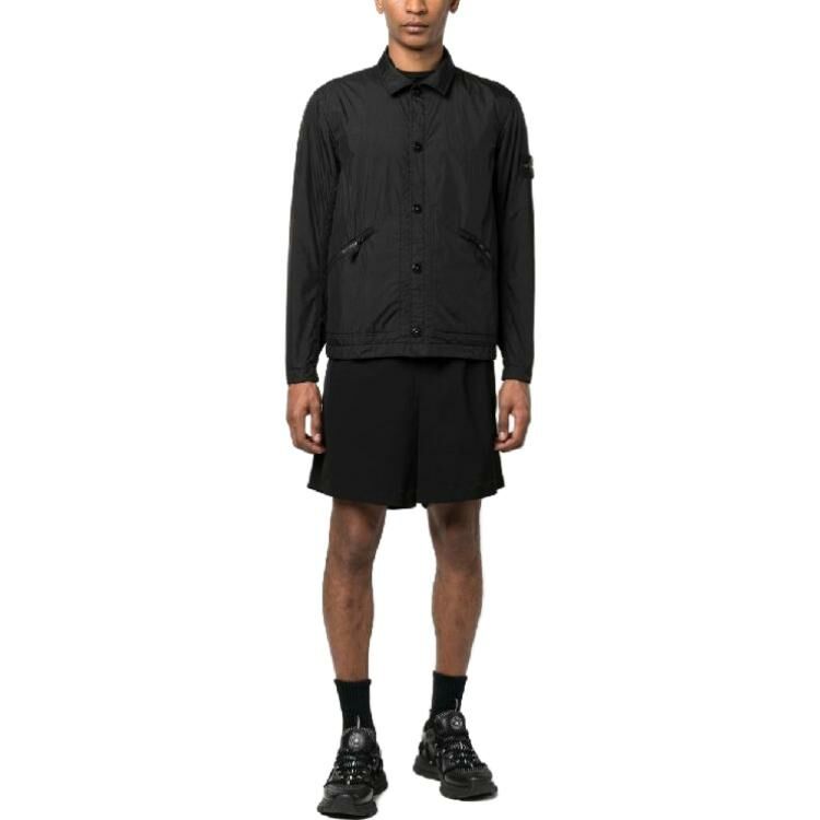 【代購】STONE ISLAND SS23 Jackets Coats Men's Black