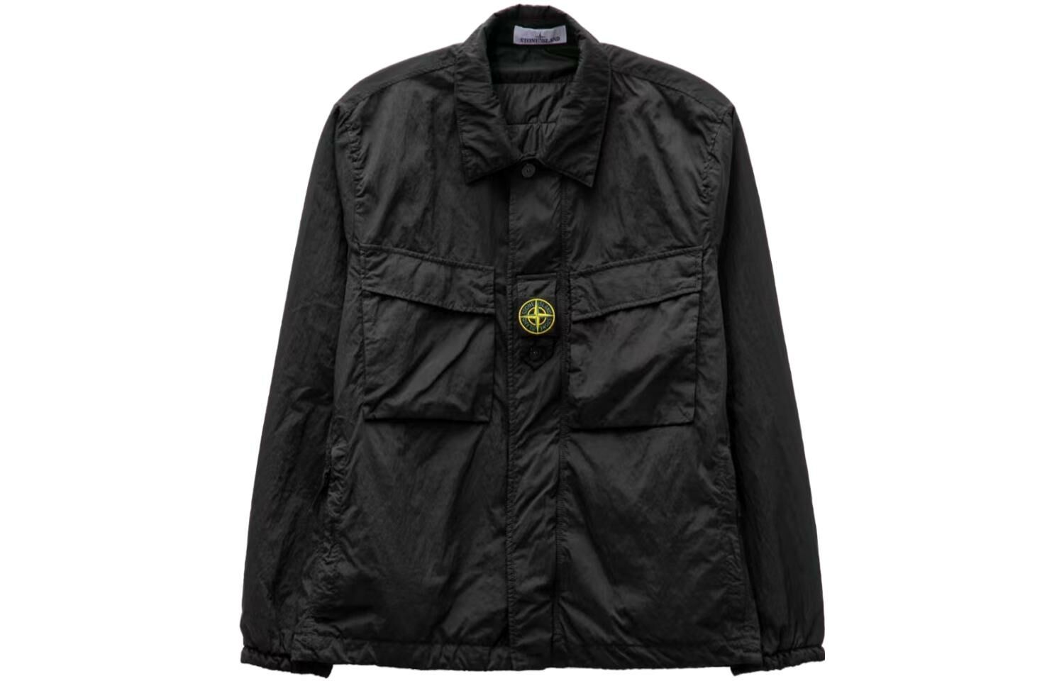 【代購】STONE ISLAND Jackets Coats Men's Black