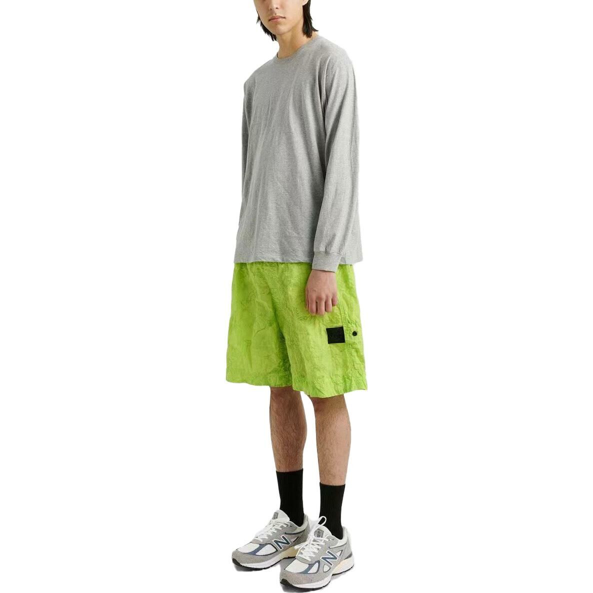 【代購】STONE ISLAND Casual Shorts Men's Pistachio