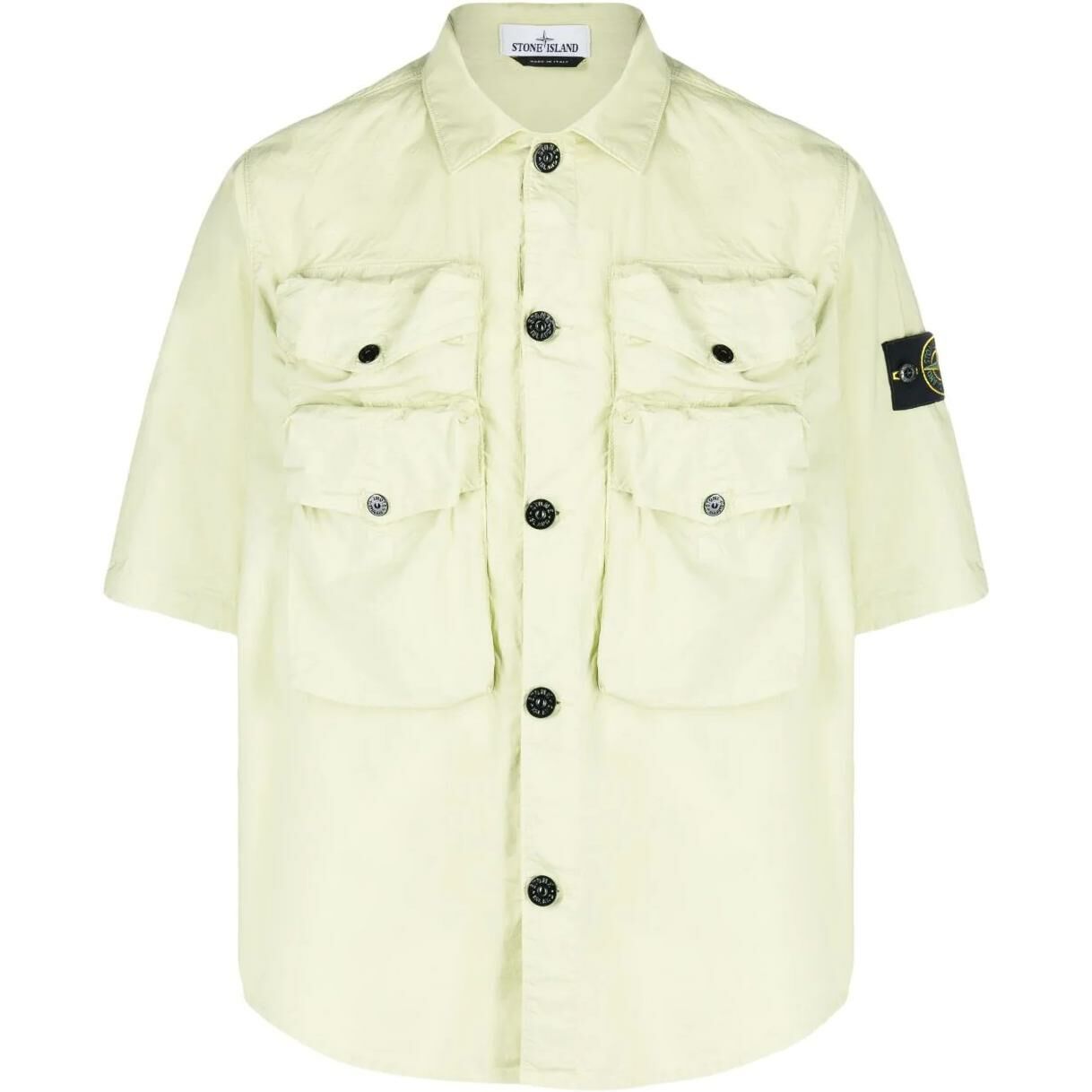 【代購】STONE ISLAND Shirts Men White
