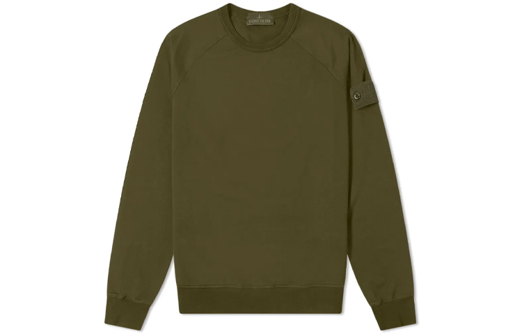 【代購】STONE ISLAND Sweatshirts Men Army Green