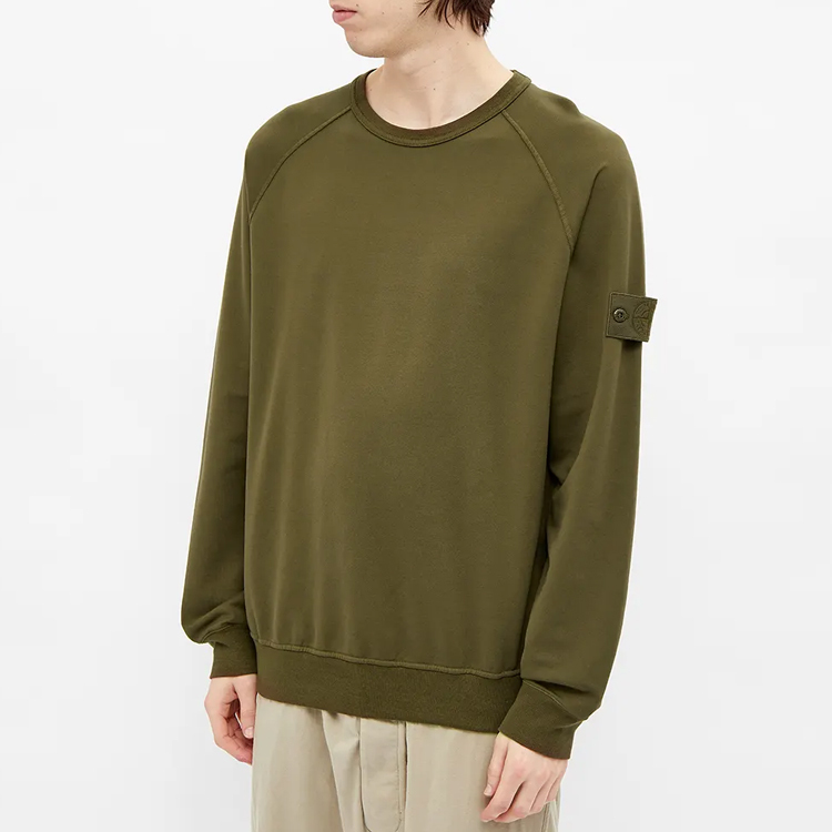 【代購】STONE ISLAND Sweatshirts Men Army Green