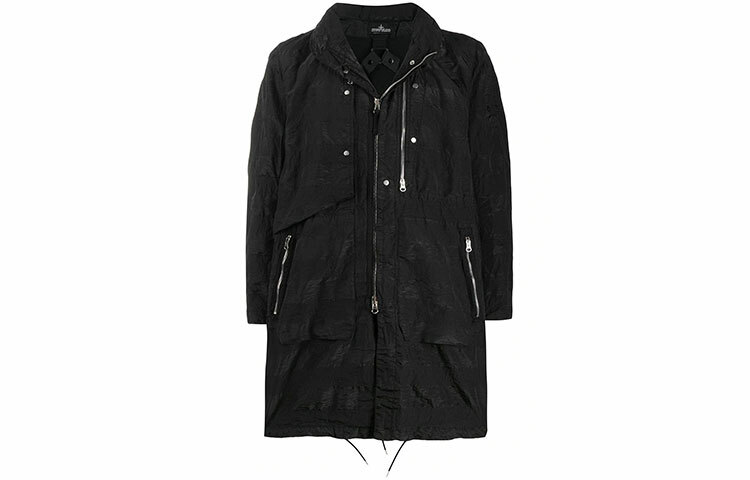 【代購】STONE ISLAND SS21 Coats Men's Black
