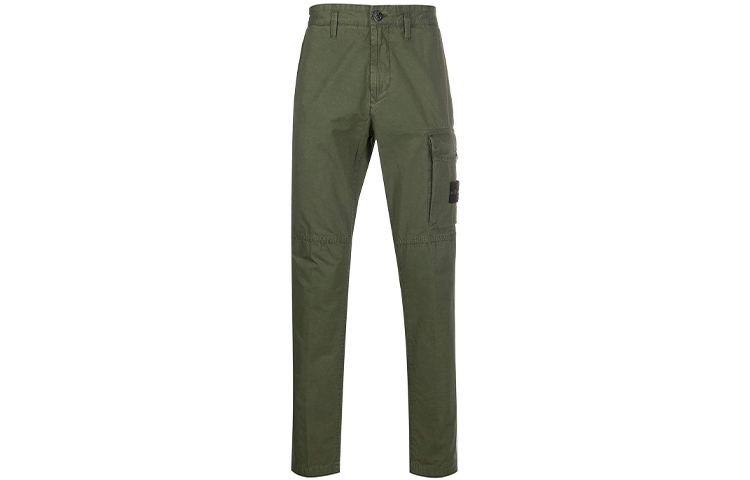 【代購】STONE ISLAND Cargo Pants Men Green