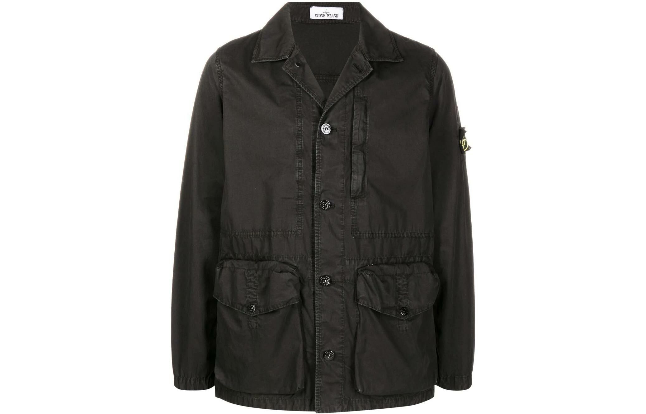 【代購】STONE ISLAND Jackets Men Black