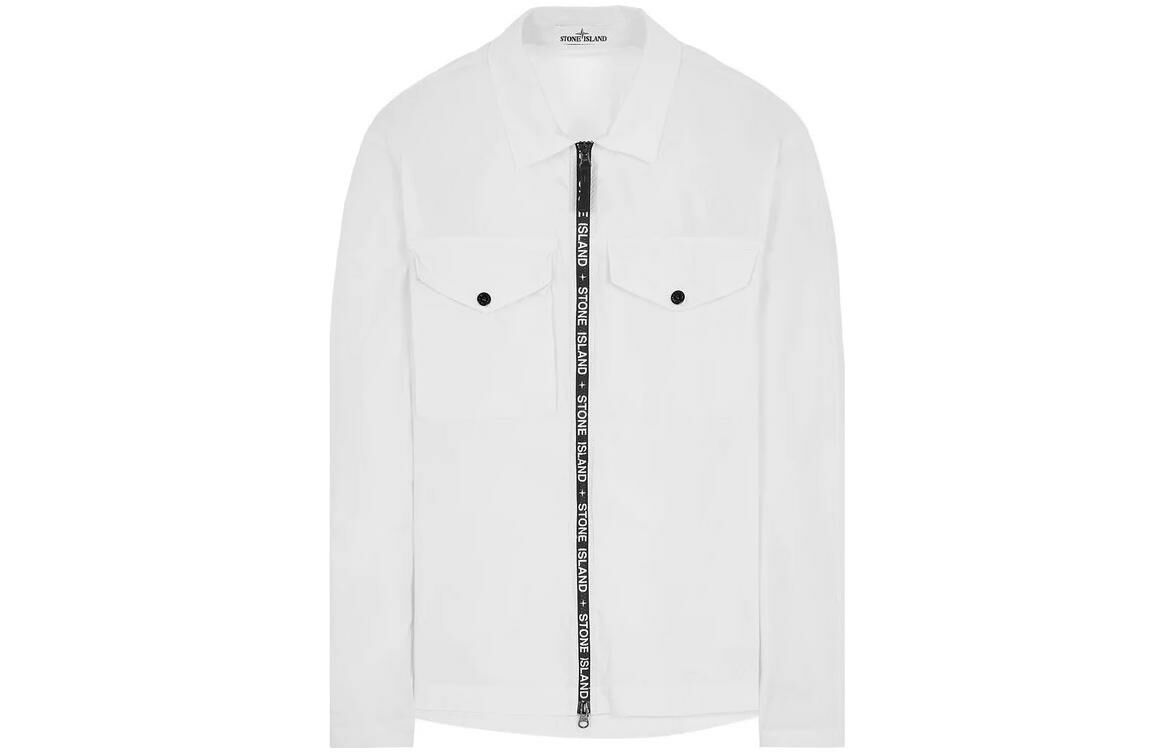 【代購】STONE ISLAND Shirts Men White