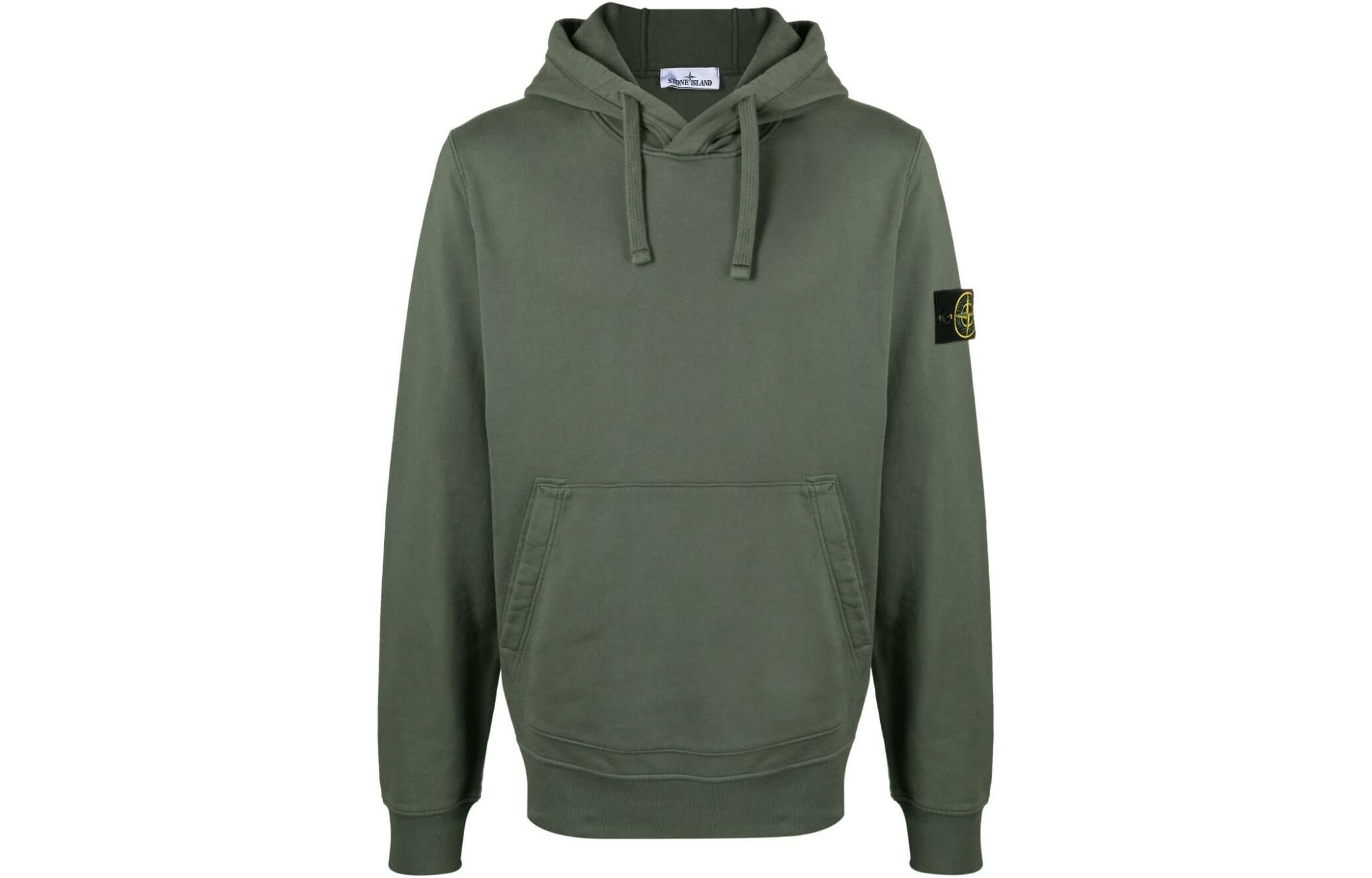 【代購】STONE ISLAND Compass Patch Drawstring Hoodie