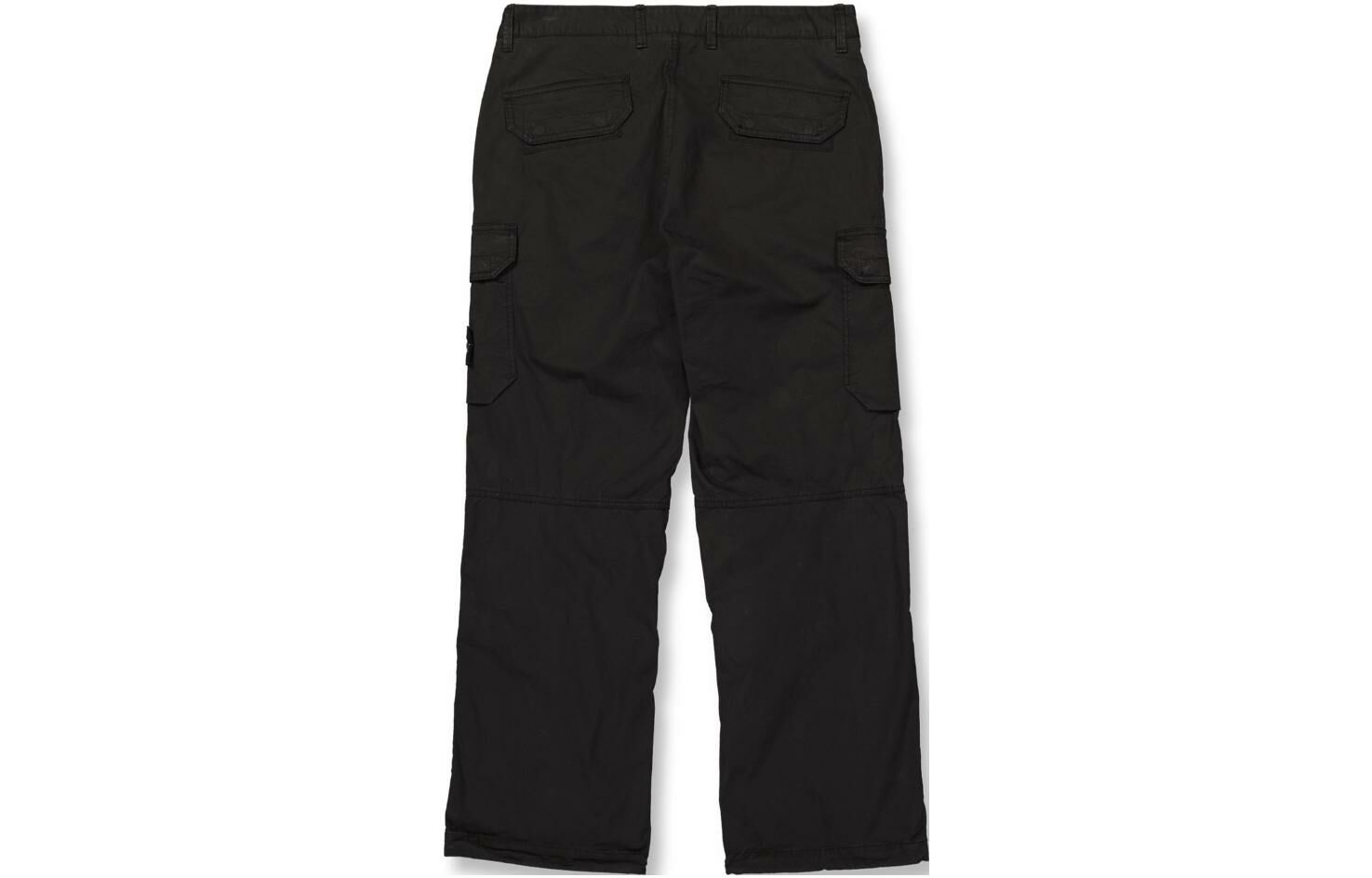 【代購】STONE ISLAND FW23 Casual Pants Men's Black