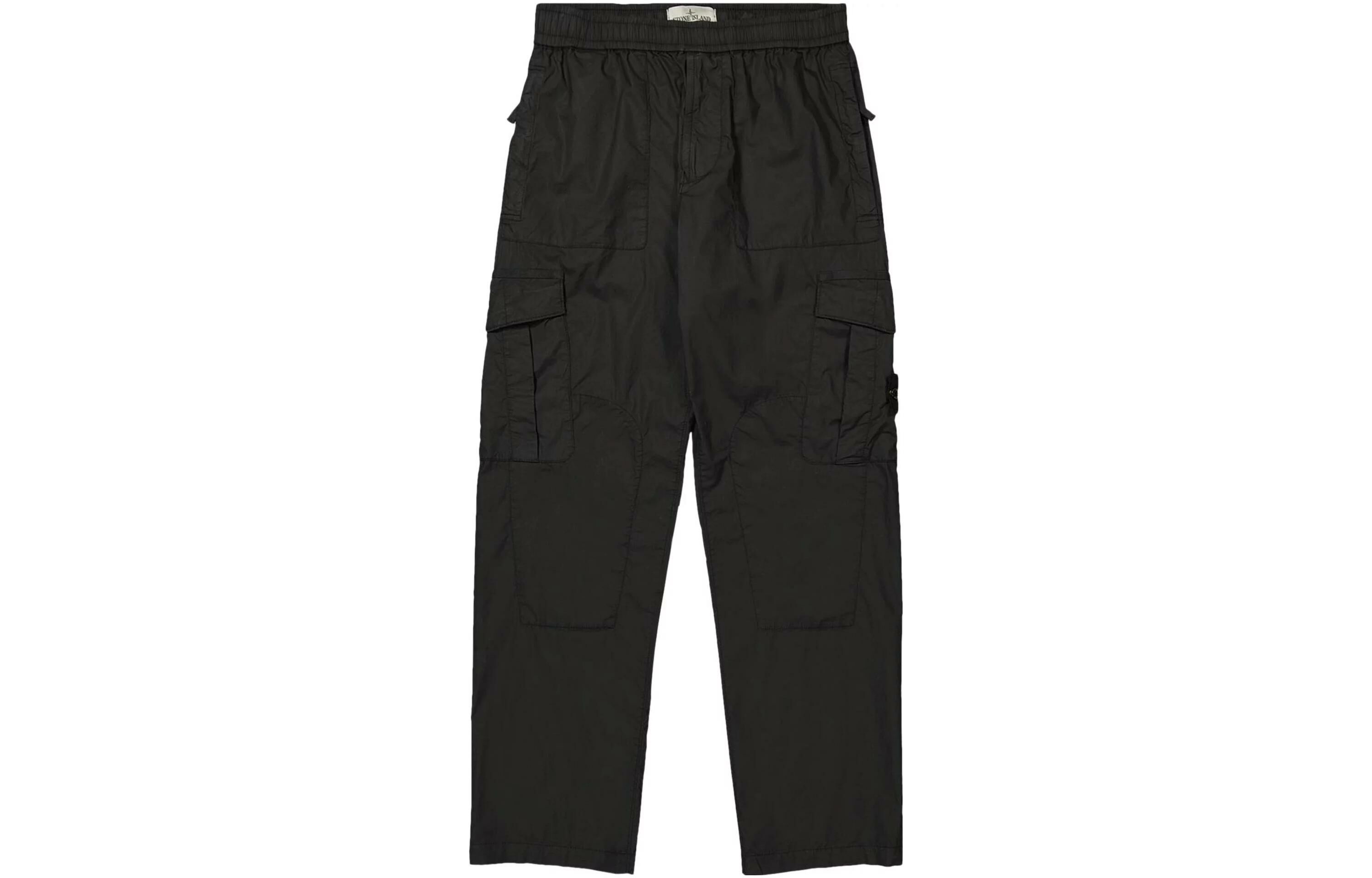 【代購】STONE ISLAND Logo Patch Cargo Trousers