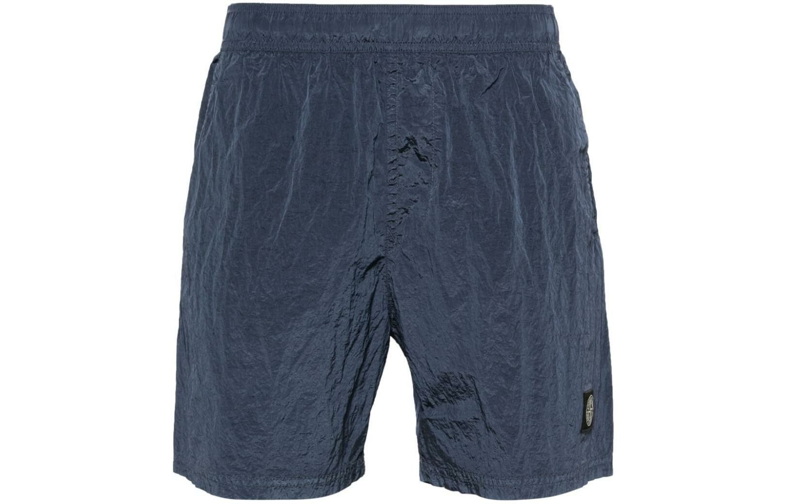 【代購】STONE ISLAND Compass Crinkled Swim Shorts