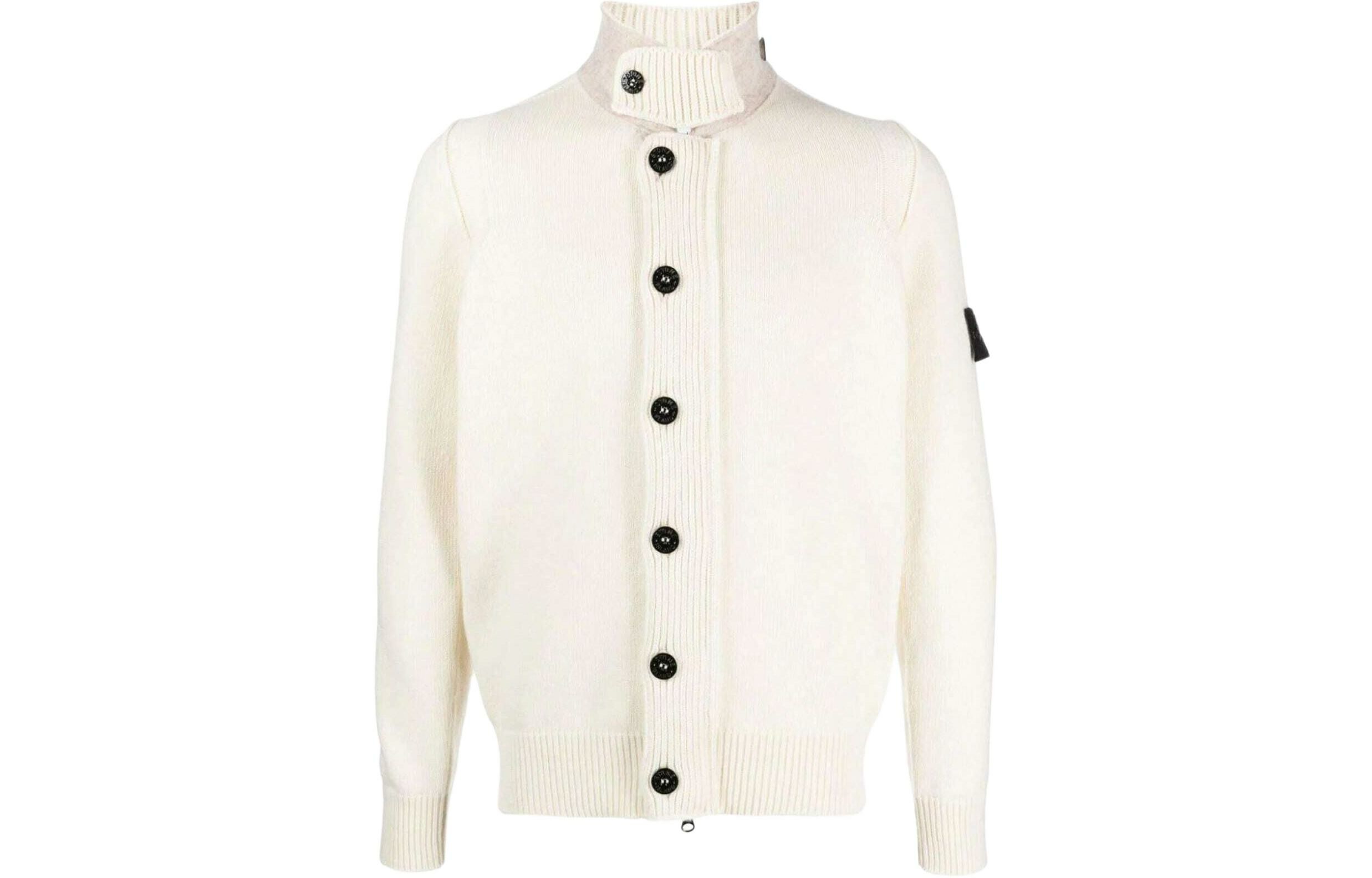 【代購】STONE ISLAND Compass Badge Knitted Cardigan