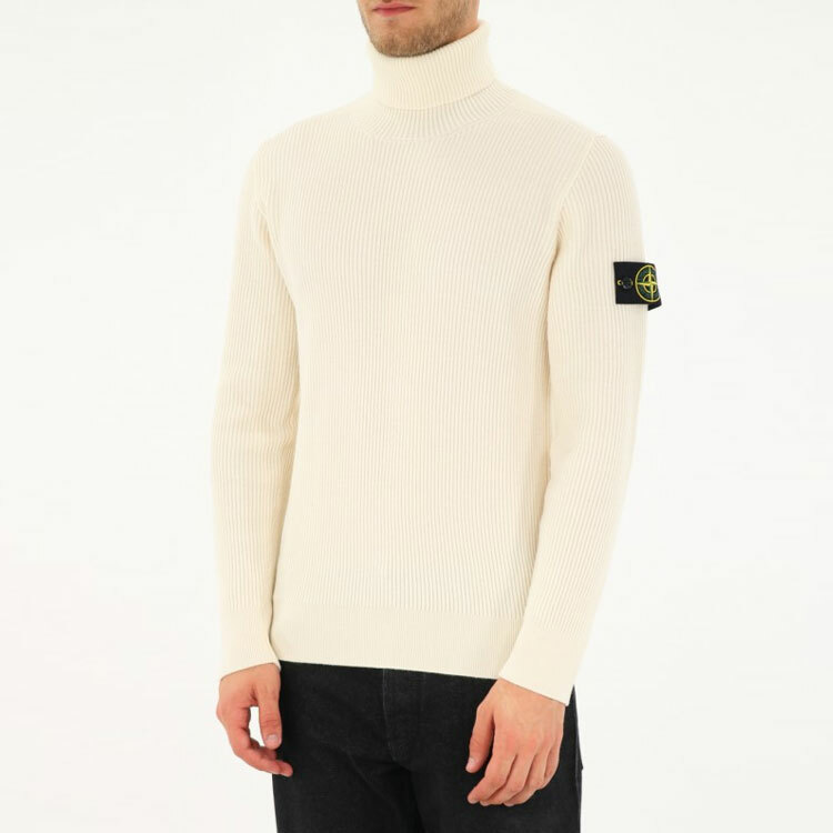 【代購】STONE ISLAND Sweaters Men White