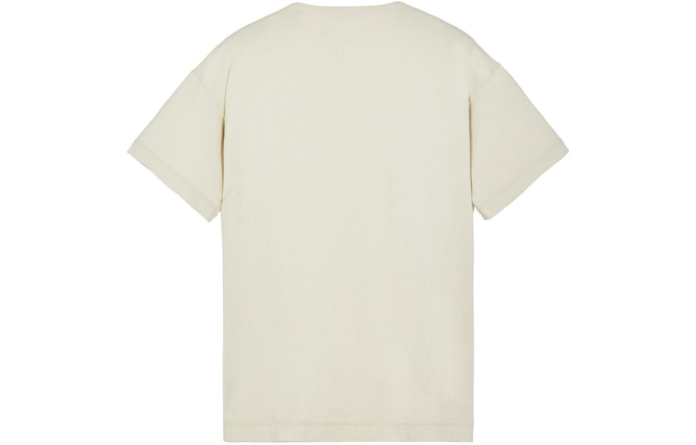【代購】STONE ISLAND T-Shirt Men's Ecru