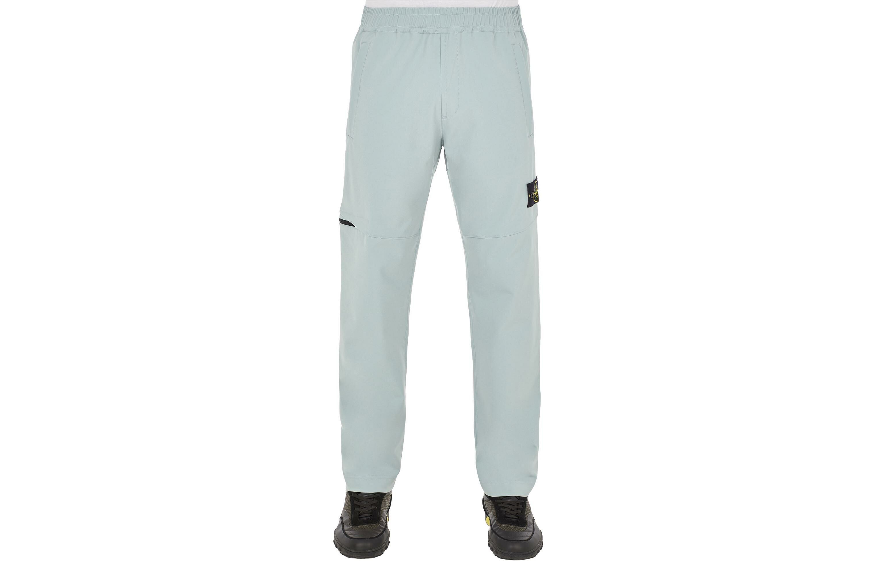 【代購】STONE ISLAND Casual Pants Men Sky Blue