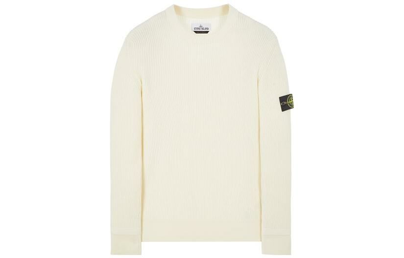 【代購】STONE ISLAND Sweater Men's Natural White