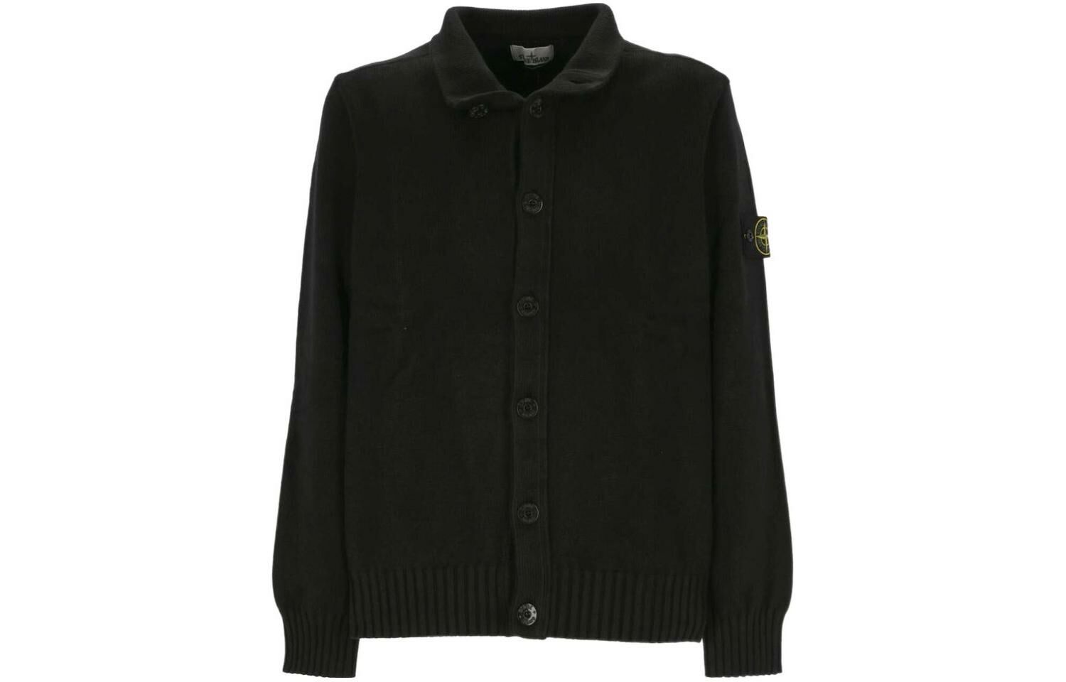 【代購】STONE ISLAND Knitwear Men's Black