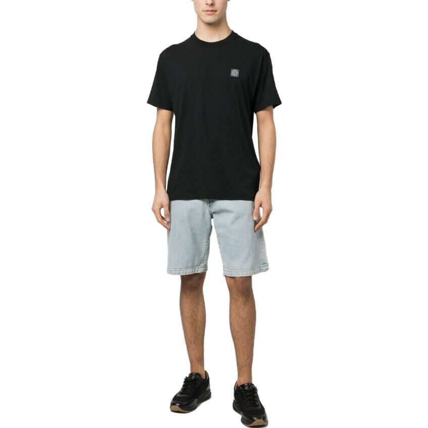 【代購】STONE ISLAND Compass-patch Cotton T-shirt