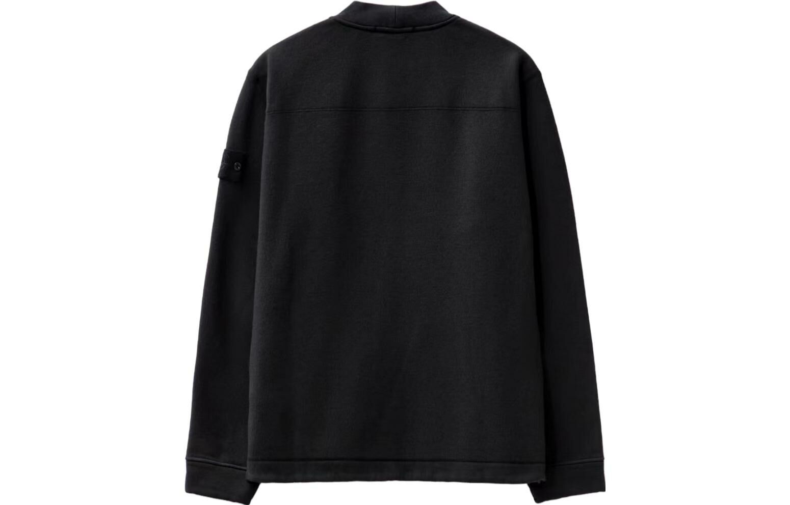【代購】STONE ISLAND Signature Compass-motif Jersey Sweatshirt