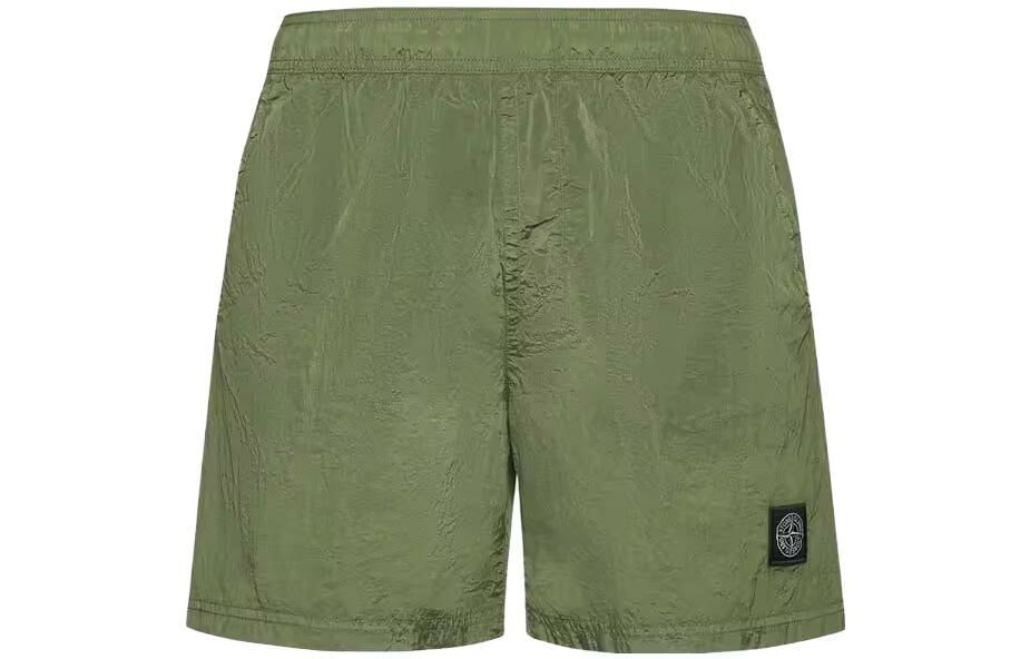 【代購】STONE ISLAND Compass-patch Swim Shorts