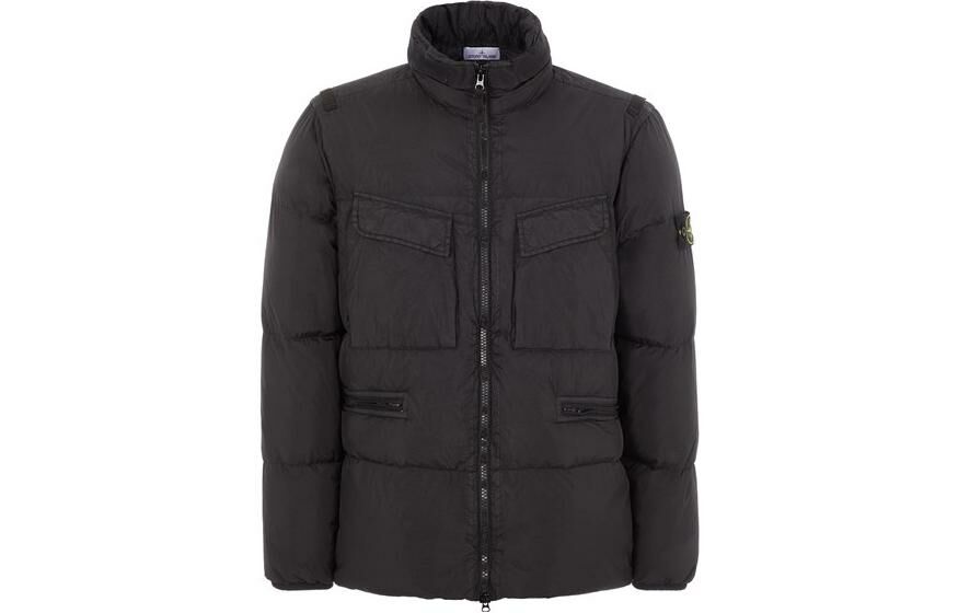 【代購】STONE ISLAND Down Jackets Men Black