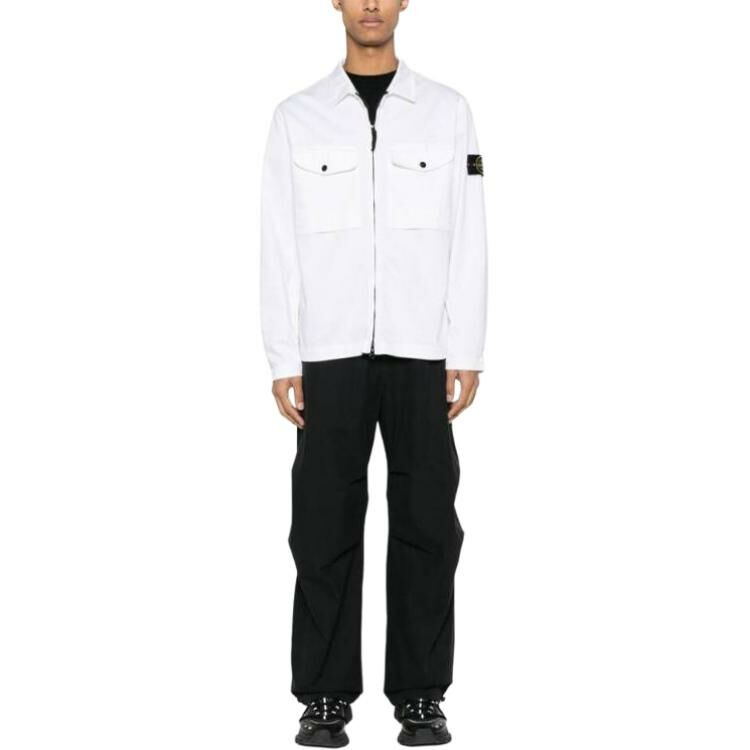 【代購】STONE ISLAND Jackets Coats Men's White