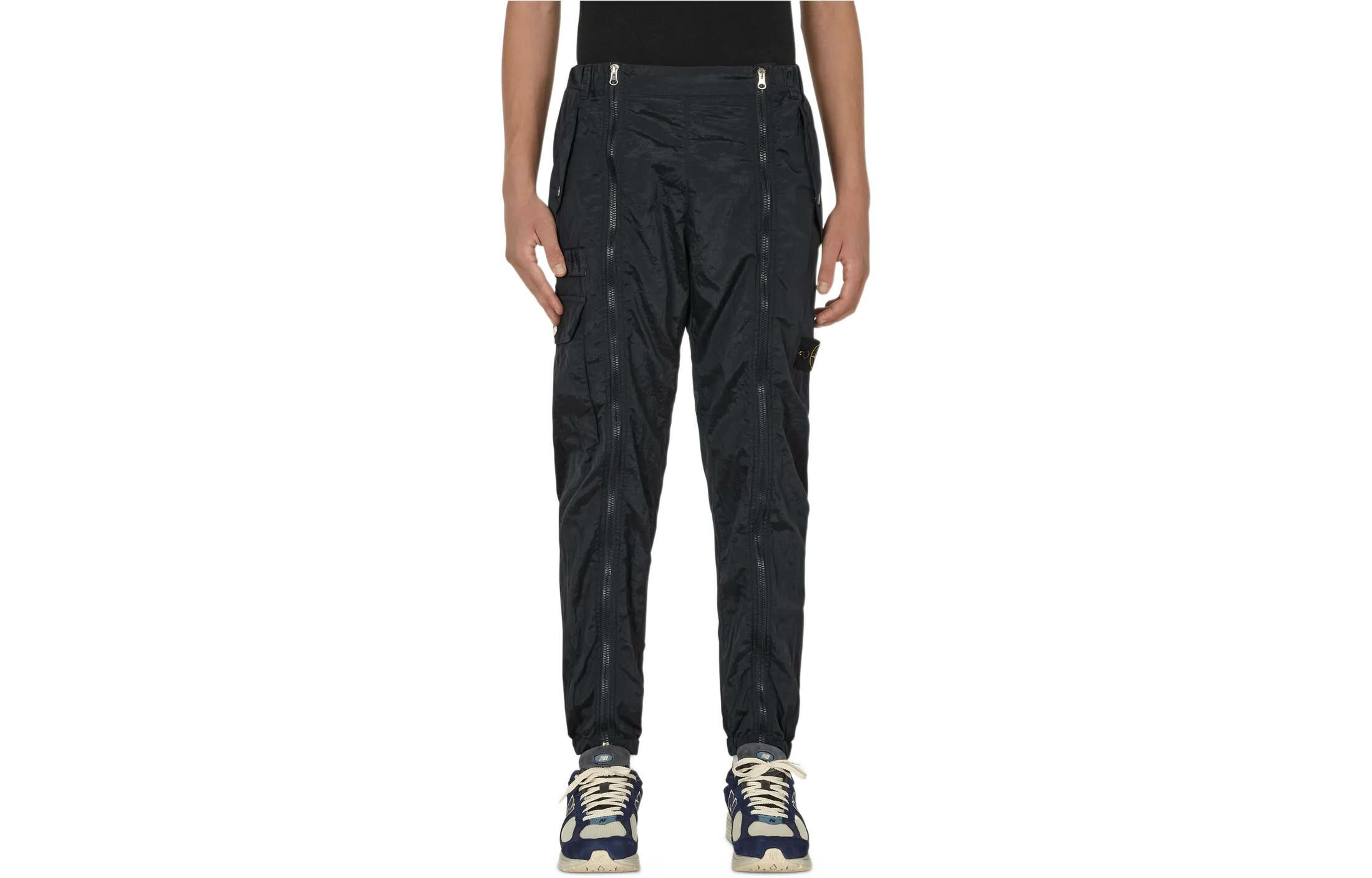 【代購】STONE ISLAND FW22 Casual Pants Men's Black