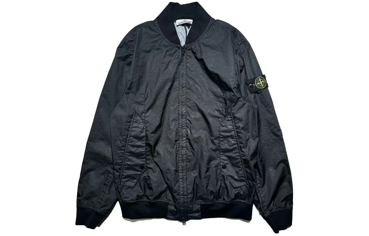 【代購】STONE ISLAND Zip-Up Bomber Jacket