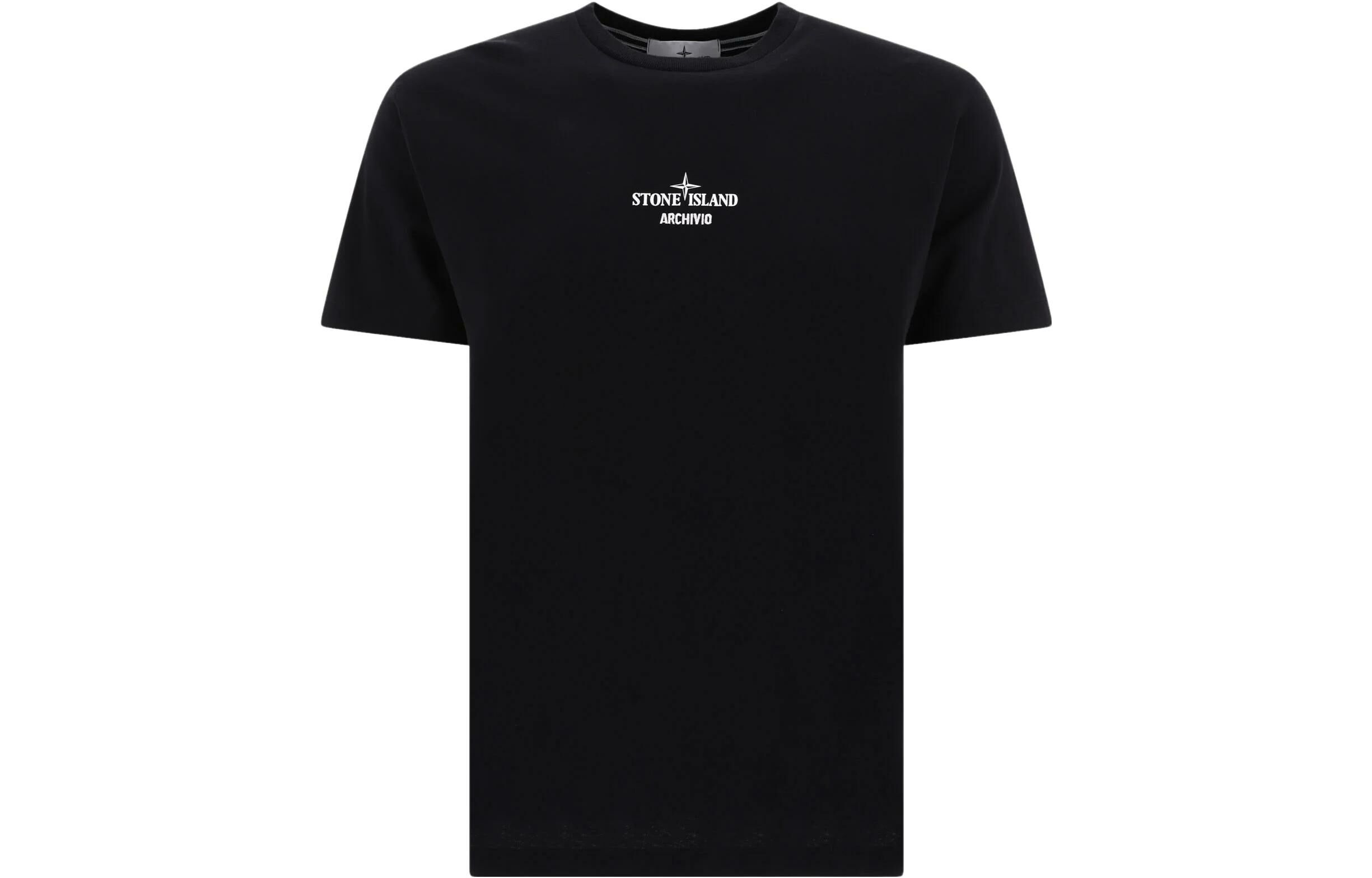 【代購】STONE ISLAND T-Shirt Men's Black