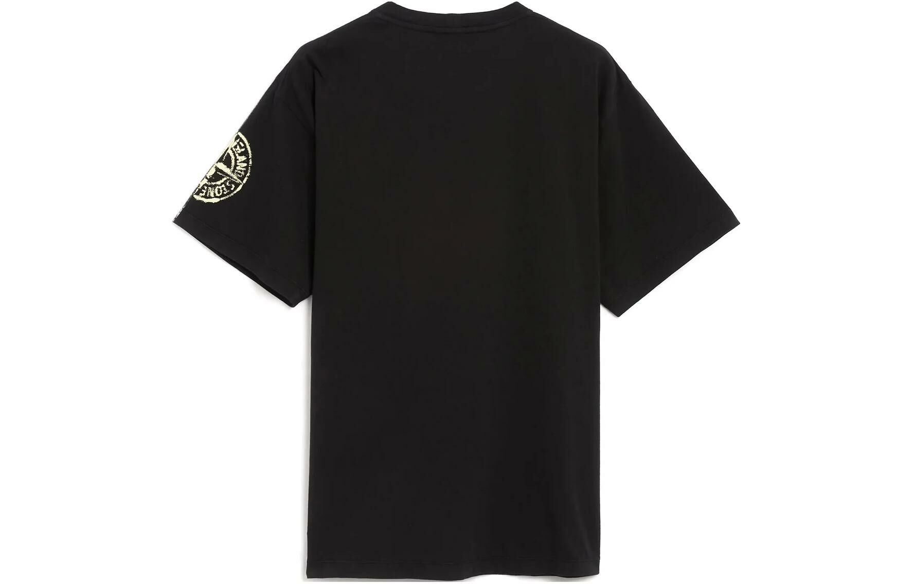 【代購】STONE ISLAND Logo Printed Crewneck T-Shirt