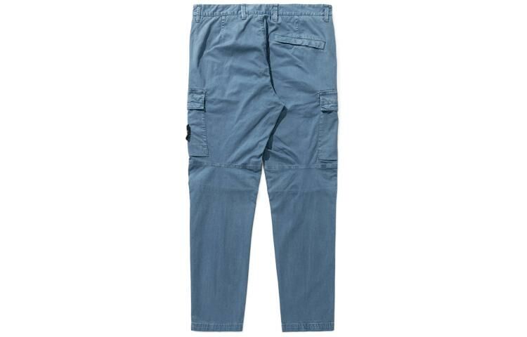 【代購】STONE ISLAND Cargo Pants Men's Blue