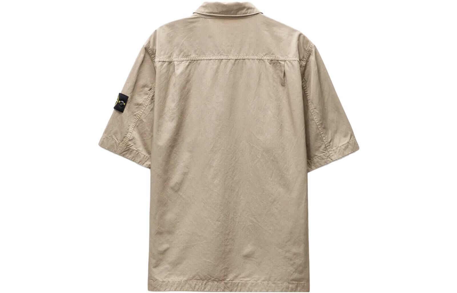 【代購】STONE ISLAND SS23 Shirt Men's Dove Gray Color