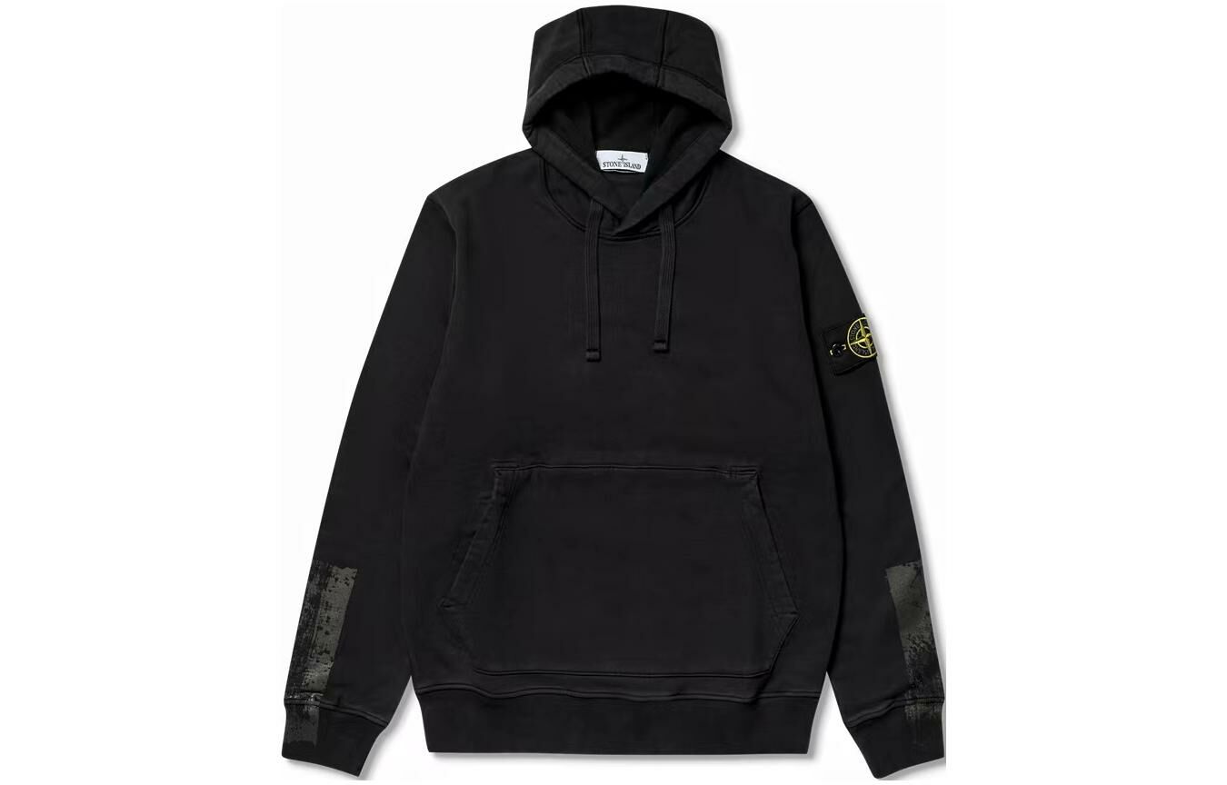 【代購】STONE ISLAND Printed Hooded Sweatshirt