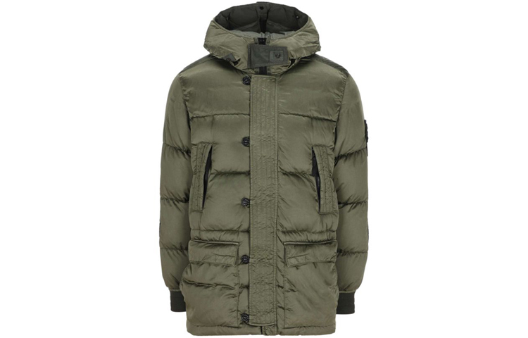 【代購】STONE ISLAND Down Jackets Men Green