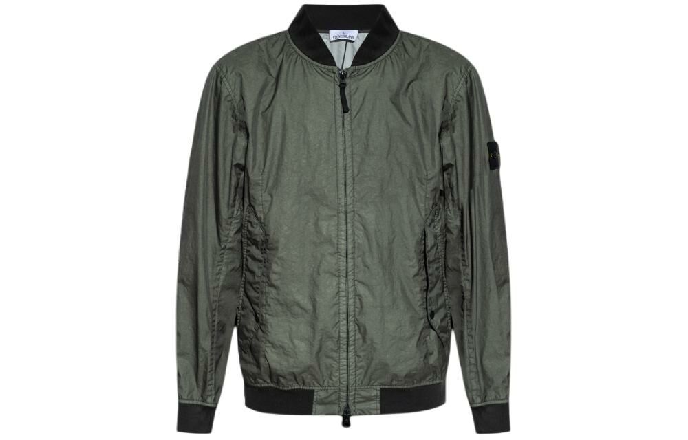 【代購】STONE ISLAND Crinkle Reps Bomber Jacket