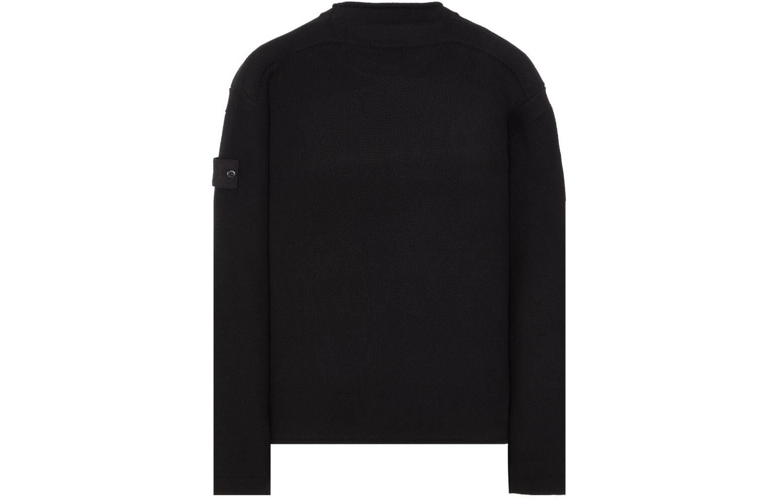 【代購】STONE ISLAND Knitwear Unisex Black