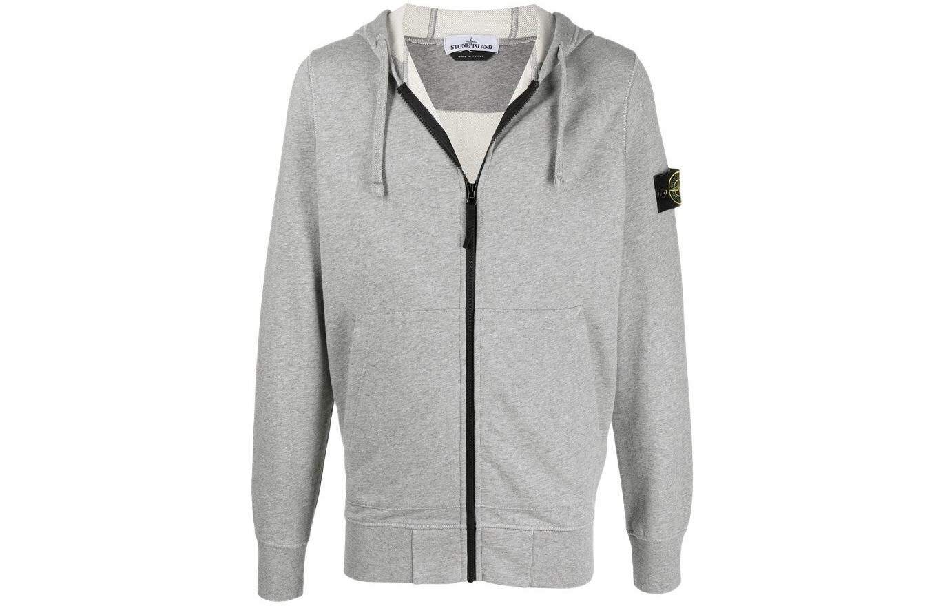 【代購】STONE ISLAND Sweatshirt Men's Gray Mud Color