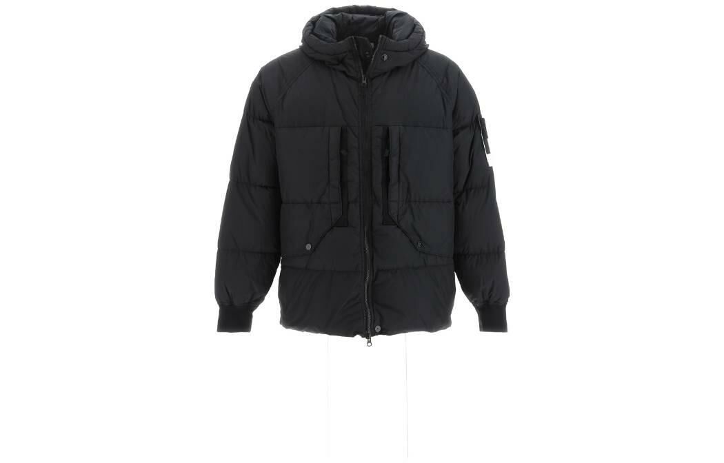 【代購】STONE ISLAND FW23 Down Jacket Coat Men's Black