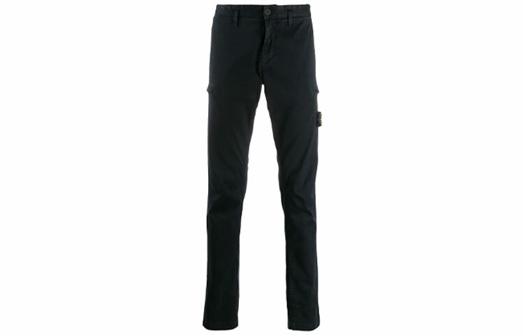 【代購】STONE ISLAND Casual Pants Men Navy Blue