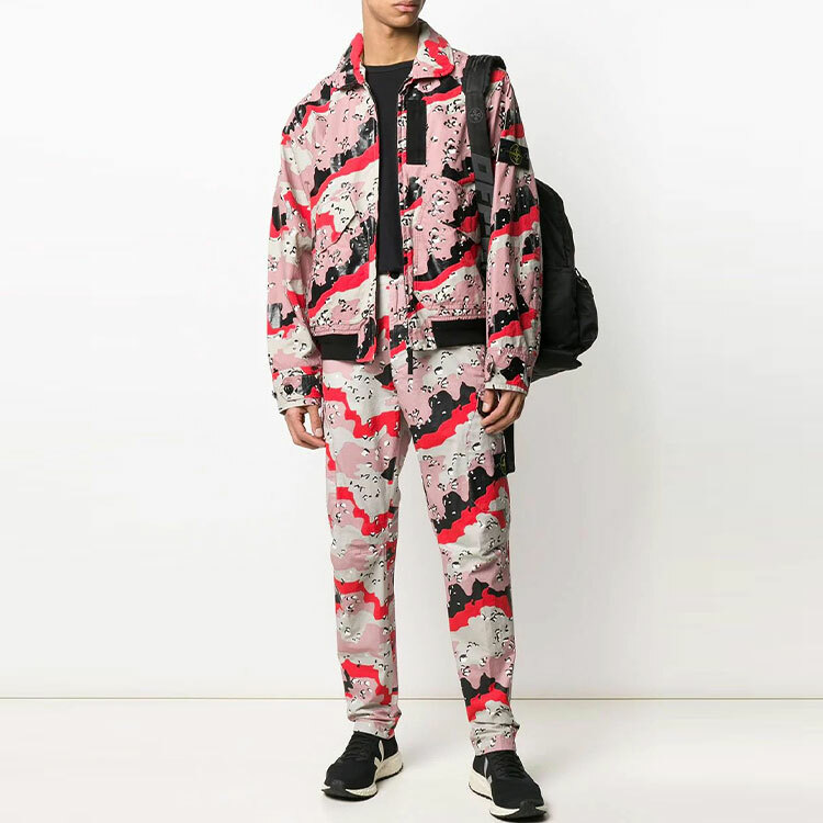 【代購】STONE ISLAND Abstract Print Jacket