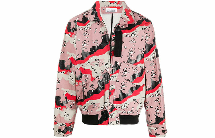 【代購】STONE ISLAND Abstract Print Jacket