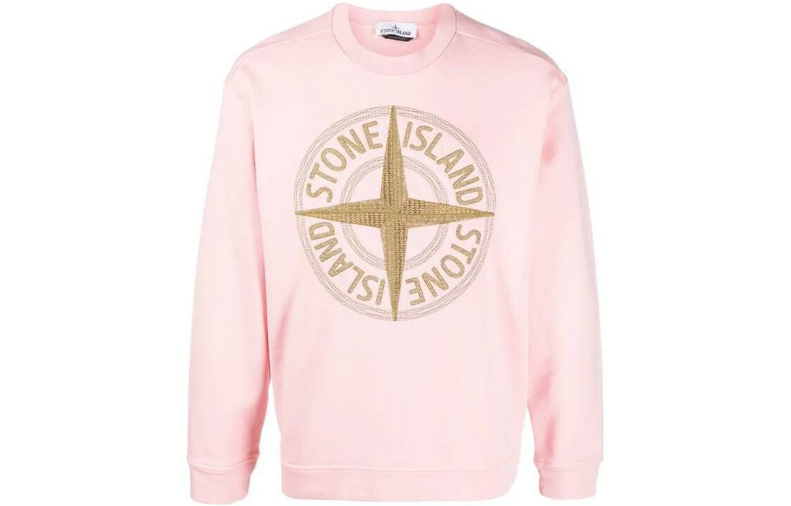 【代購】STONE ISLAND Sweatshirt Men's Pink
