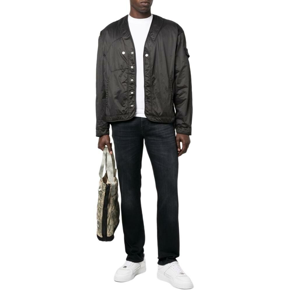 【代購】STONE ISLAND Jackets Coats Men's Black