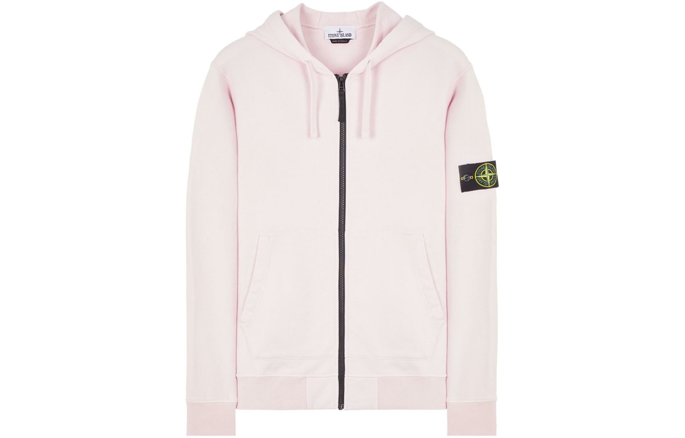 【代購】STONE ISLAND SS24 Sweatshirt Men's Pink