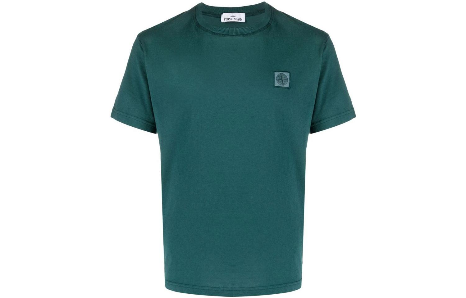 【代購】STONE ISLAND Compass-patch Cotton T-shirt
