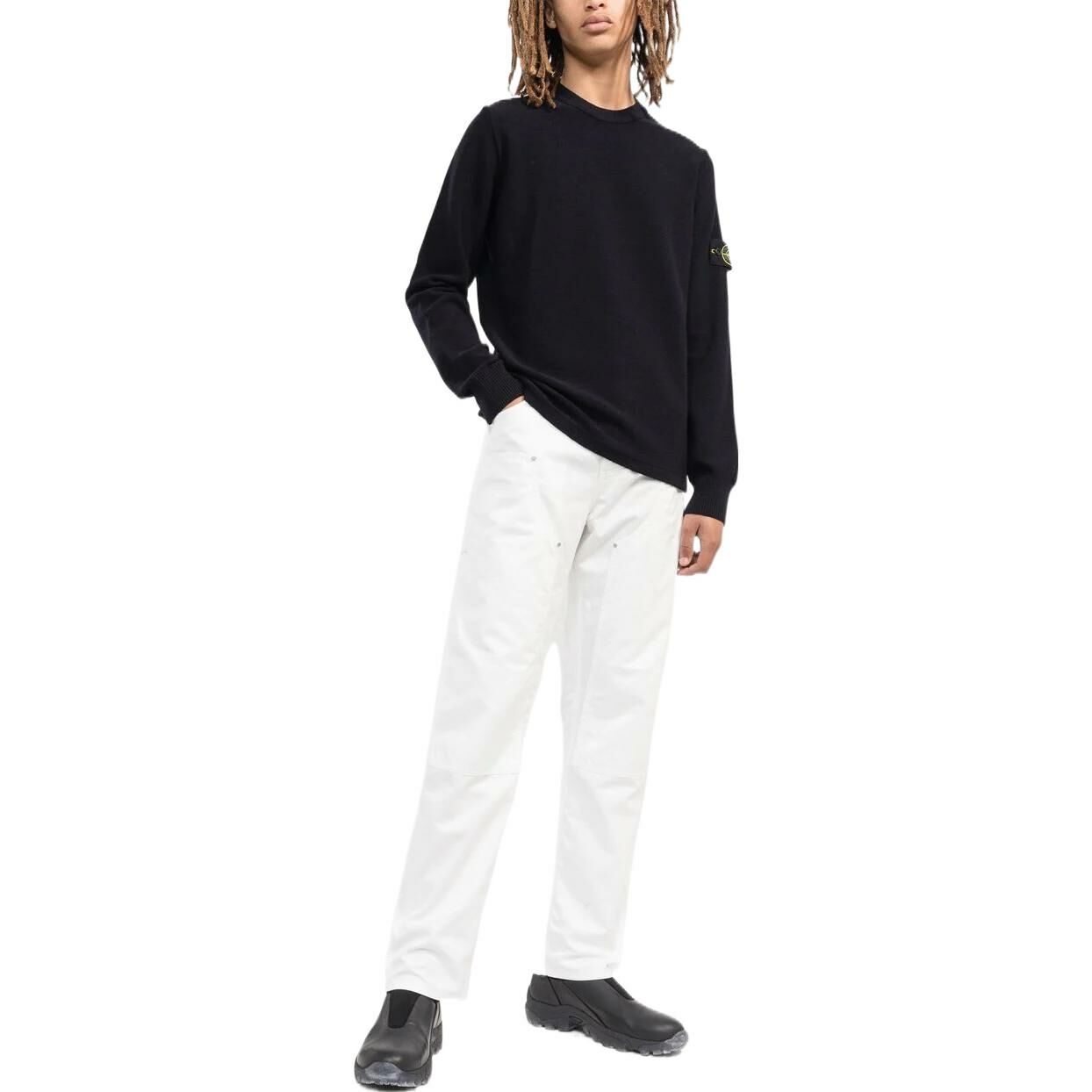 【代購】STONE ISLAND Sweaters Men Navy Blue